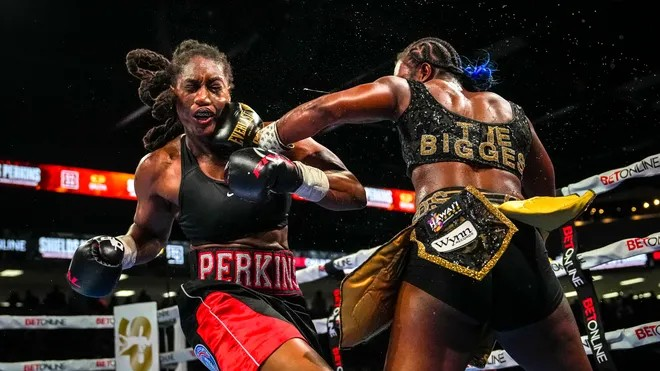 The GWOAT | Claressa Shields vs. Danielle Perkins Fight Highlights